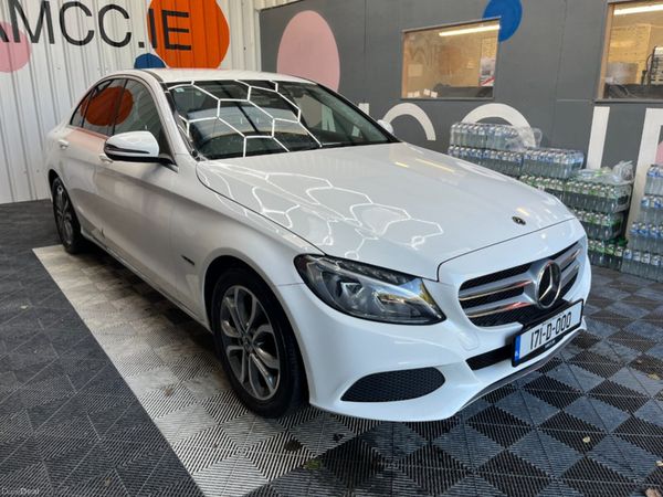 Mercedes-Benz C-Class Saloon, Petrol, 2017, White