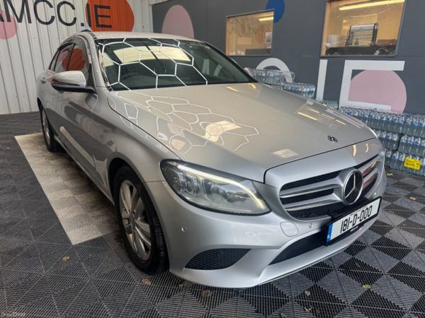 Mercedes-Benz C-Class Saloon, Petrol, 2018, Silver