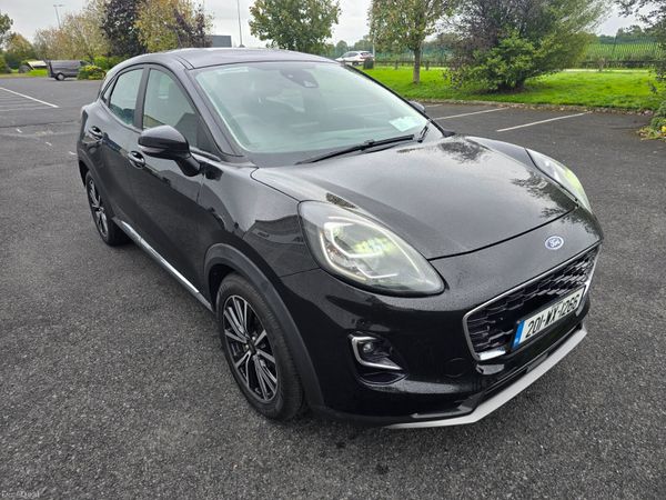 Ford Puma MPV, Petrol Hybrid, 2020, Black