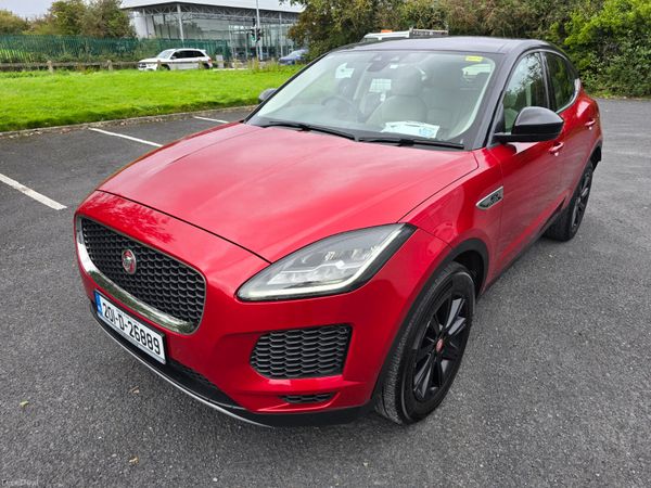 Jaguar E-Pace SUV, Diesel, 2020, Red