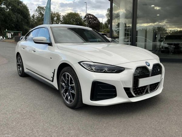 BMW i4 Hatchback, Electric, 2022, White