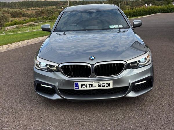 BMW 5-Series Saloon, Diesel, 2019, Blue