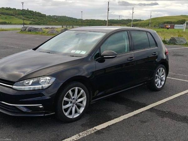 Volkswagen Golf Hatchback, Diesel, 2019, Black