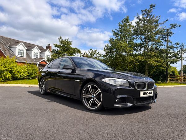 BMW 5-Series Saloon, Diesel, 2013, Black