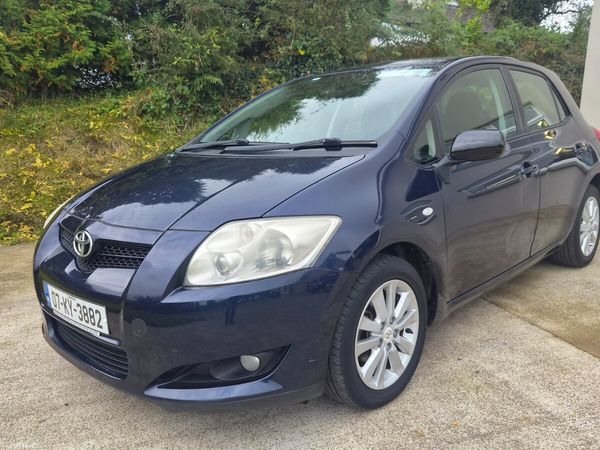 Toyota Auris Hatchback, Petrol, 2007, Blue