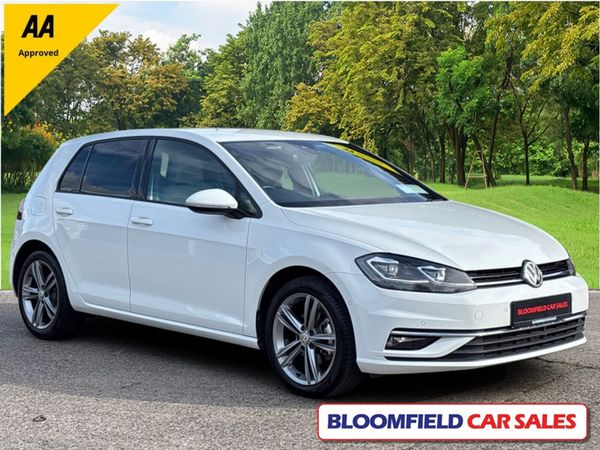 Volkswagen Golf Hatchback, Diesel, 2020, White