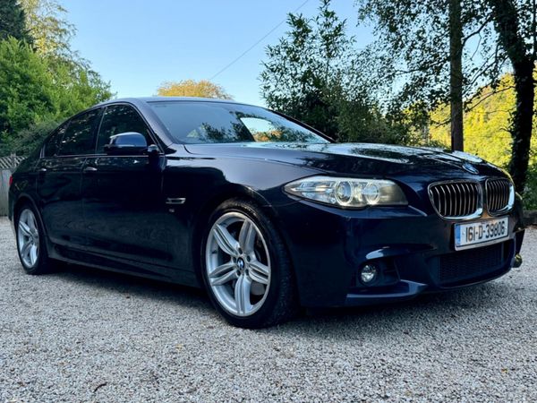 BMW 5-Series Saloon, Diesel, 2016, Black