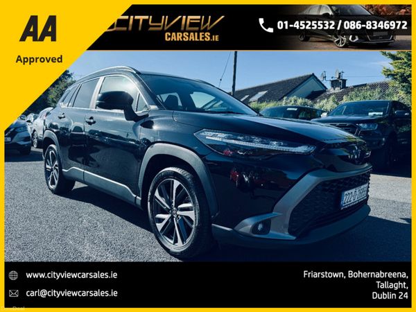 Toyota Corolla Cross SUV, Petrol Hybrid, 2022, Black