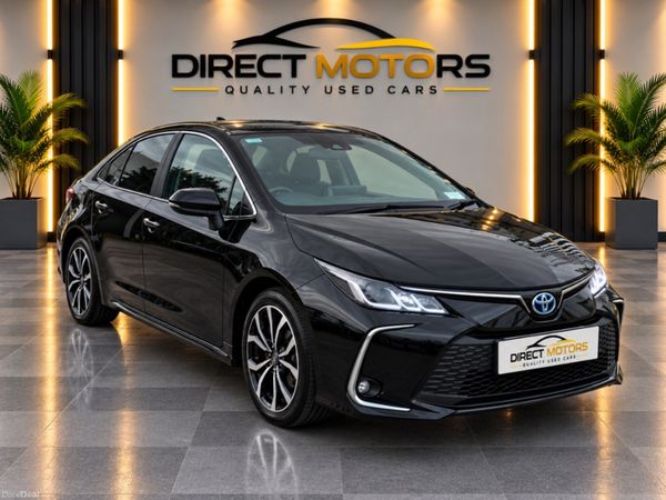 Toyota Corolla Saloon, Petrol Hybrid, 2024, Black