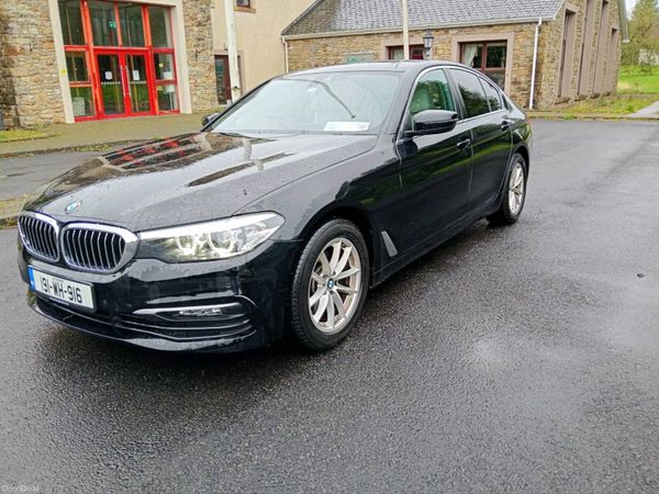 BMW 5-Series Saloon, Diesel, 2019, Black