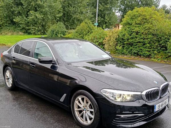BMW 5-Series Saloon, Diesel, 2019, Black