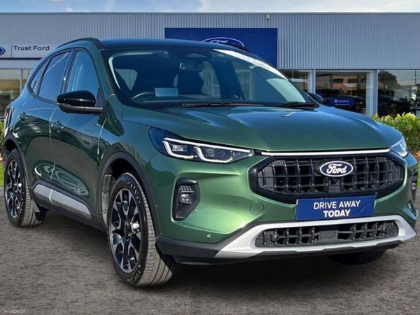 Ford Kuga Estate, Petrol Hybrid, 2025, Green