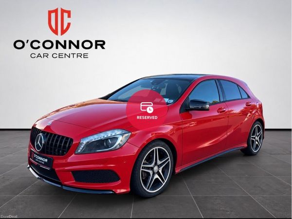 Mercedes-Benz A-Class Hatchback, Petrol, 2014, Red