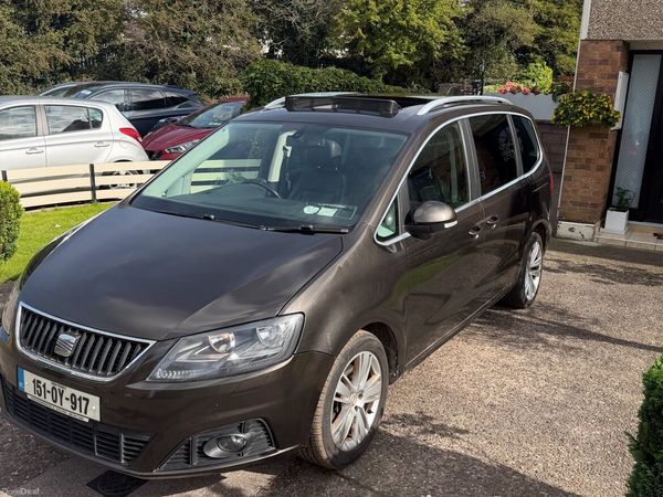 SEAT Alhambra MPV, Diesel, 2015, Black