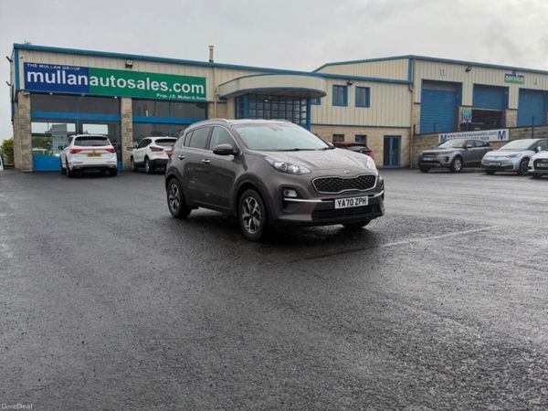 Kia Sportage SUV, Diesel Hybrid, 2021, Brown