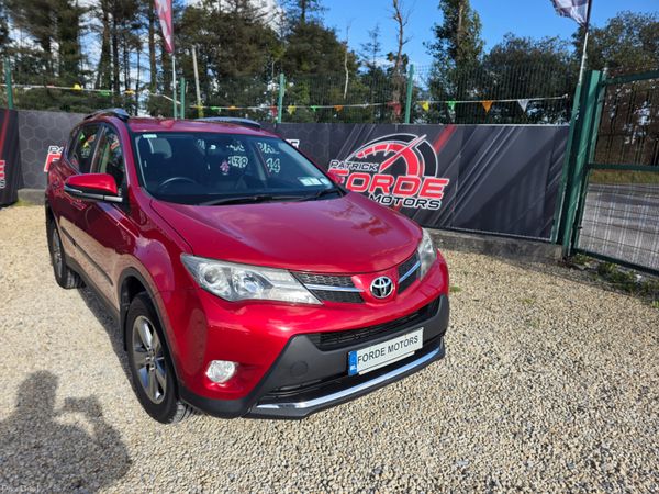 Toyota RAV4 SUV, Diesel, 2015, Red