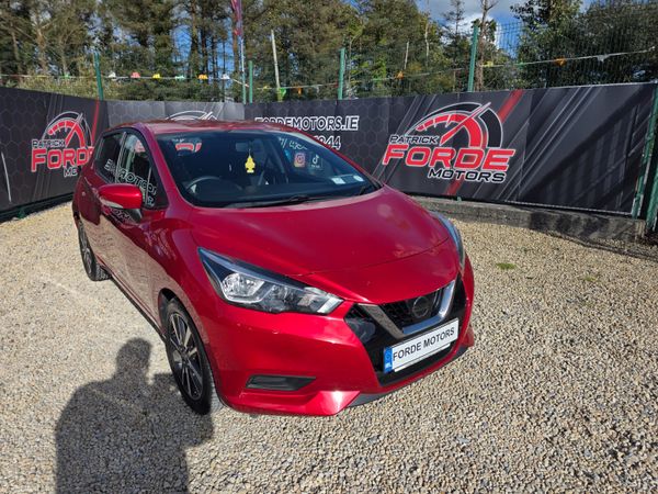 Nissan Micra Hatchback, Petrol, 2019, Red