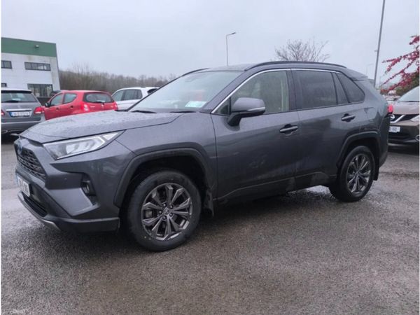 Toyota RAV4 SUV, Petrol Hybrid, 2021, Grey