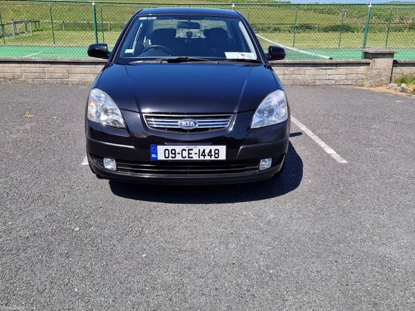 Kia Rio Saloon, Petrol, 2009, Black