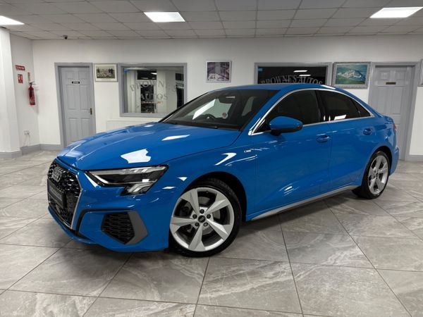 Audi A3 Saloon, Petrol, 2021, Blue