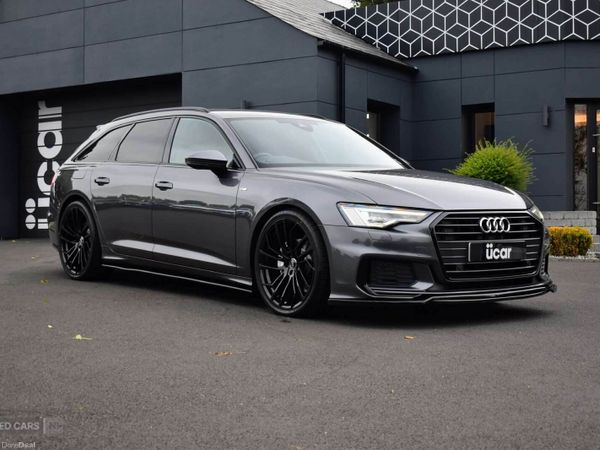 Audi A6 Estate, Diesel Hybrid, 2021, Grey
