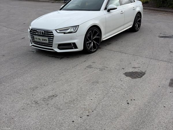 Audi A4 Saloon, Diesel, 2017, White