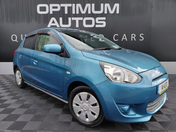 Mitsubishi Mirage Hatchback, Petrol, 2014, Blue