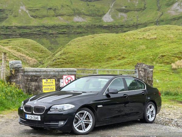 BMW 5-Series Saloon, Diesel, 2011, Black