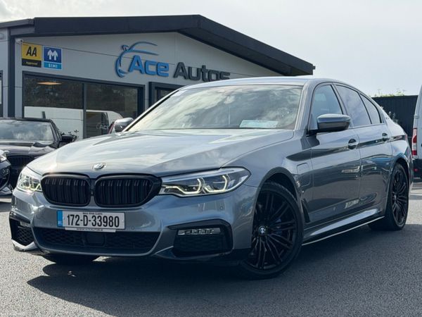 BMW 5-Series Saloon, Petrol Plug-in Hybrid, 2017, Grey