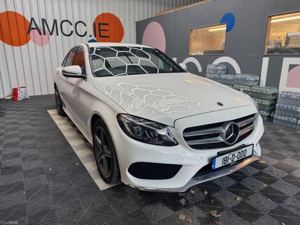Mercedes-Benz C-Class Saloon, Diesel, 2018, White