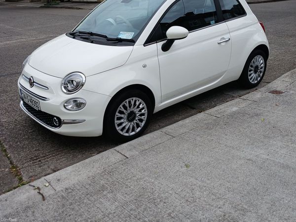 Fiat 500 Hatchback, Petrol, 2024, White
