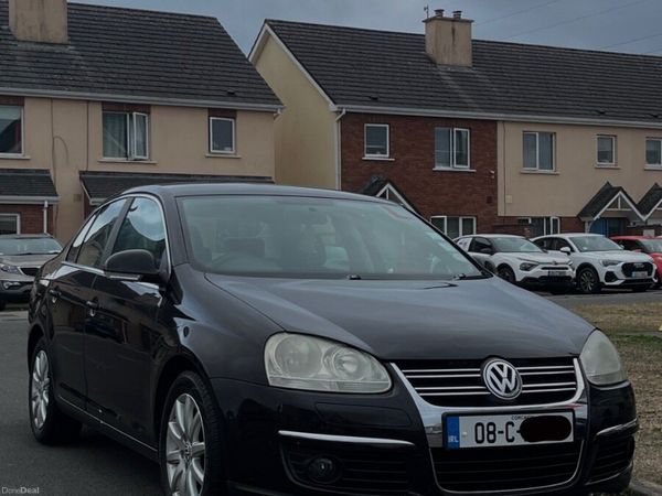 Volkswagen Jetta Saloon, Petrol, 2008, Black