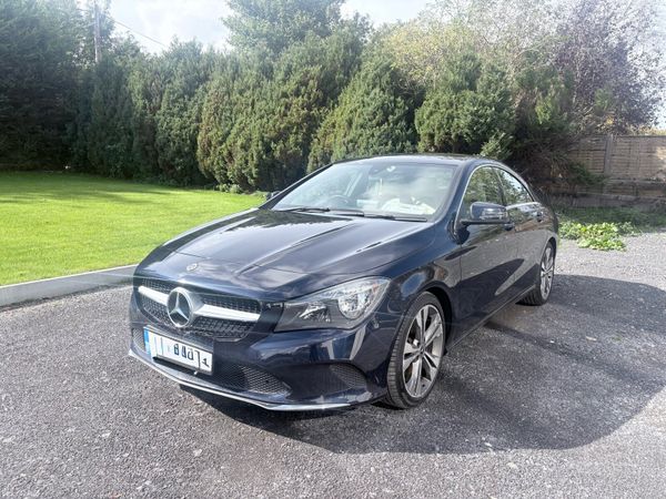 Mercedes-Benz CLA Saloon, Petrol, 2018, Blue