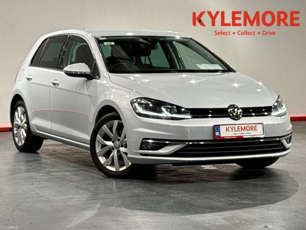 Volkswagen Golf Hatchback, Petrol, 2018, White