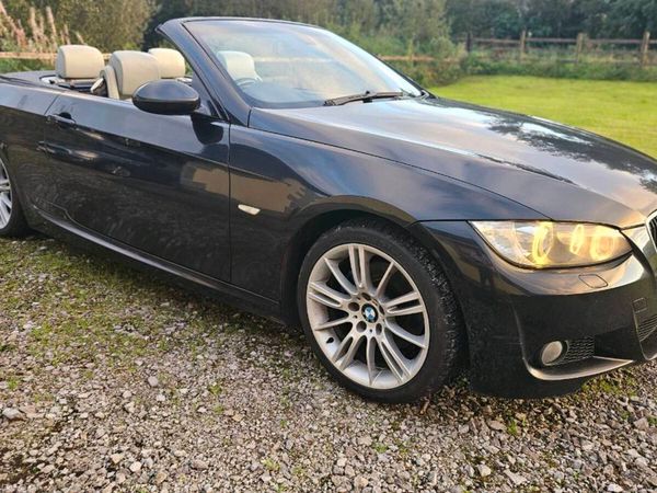 BMW 3-Series Convertible, Petrol, 2008, Black