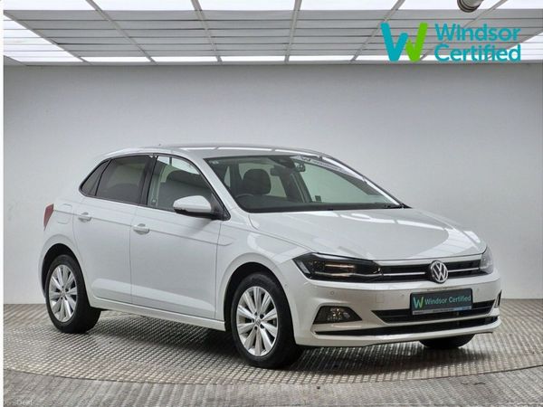 Volkswagen Polo Hatchback, Petrol, 2021, White