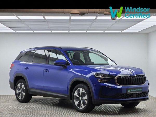 Skoda Kodiaq SUV, Petrol Plug-in Hybrid, 2025, Blue