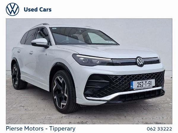 Volkswagen Tiguan SUV, Petrol Plug-in Hybrid, 2025, White