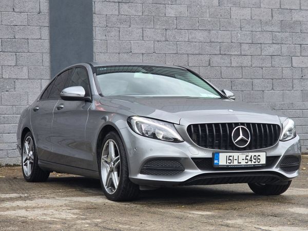 Mercedes-Benz C-Class Saloon, Diesel, 2015, Silver
