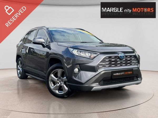 Toyota RAV4 Estate, Petrol Hybrid, 2021, Grey