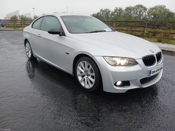 BMW 3-Series Coupe, Diesel, 2009, Silver