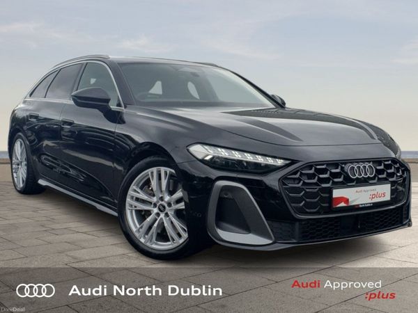 Audi A5 Estate, Petrol Plug-in Hybrid, 2025, Black
