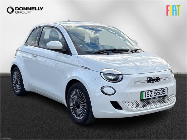 Fiat 500 Hatchback, Electric, 2024, White