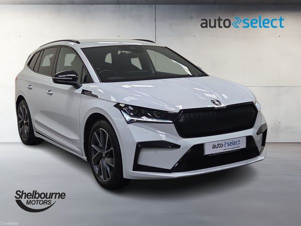 Skoda Enyaq SUV, Electric, 2023, White