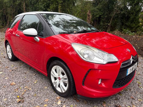 Citroen DS 3 Hatchback, Diesel, 2011, Red