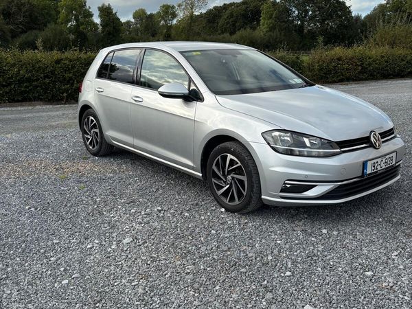 Volkswagen Golf Hatchback, Diesel, 2019, Silver