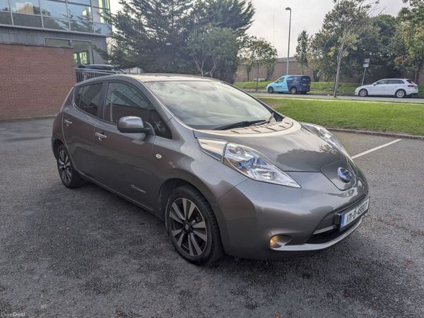 Nissan Leaf Hatchback, Electric, 2017, Grey