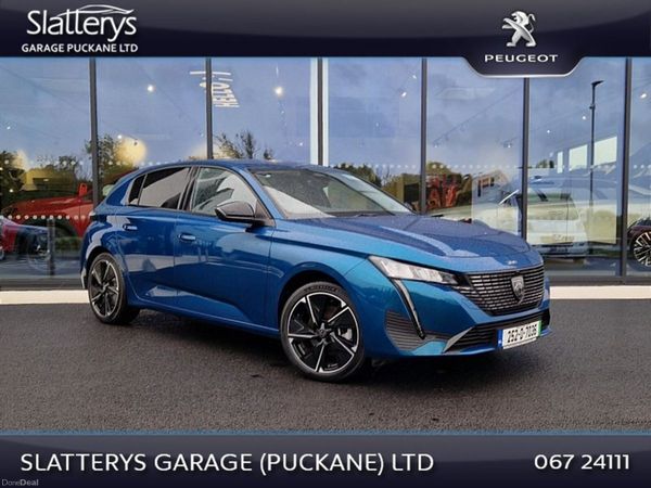 Peugeot 308 Hatchback, Electric, 2025, Blue