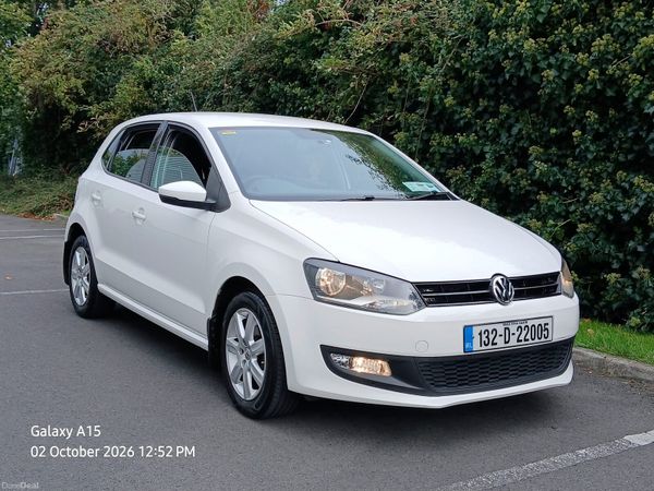 Volkswagen Polo Hatchback, Petrol, 2013, White