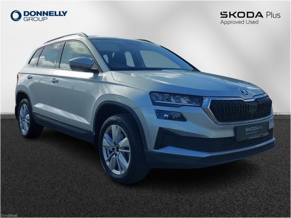 Skoda Karoq Estate, Petrol, 2022, Silver